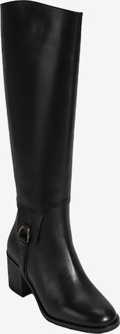 Desa Stiefel in Schwarz: Vorderseite