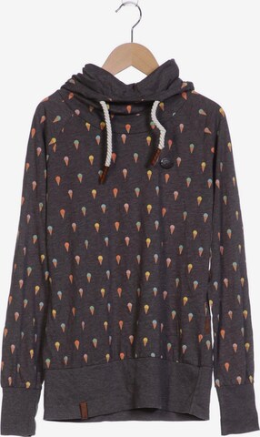 naketano Sweatshirt & Zip-Up Hoodie in M in Grey: front