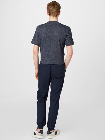 !Solid Tapered Broek in Blauw