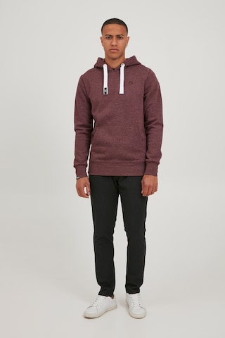 !Solid Sweatshirt 'BennHood' in Rood