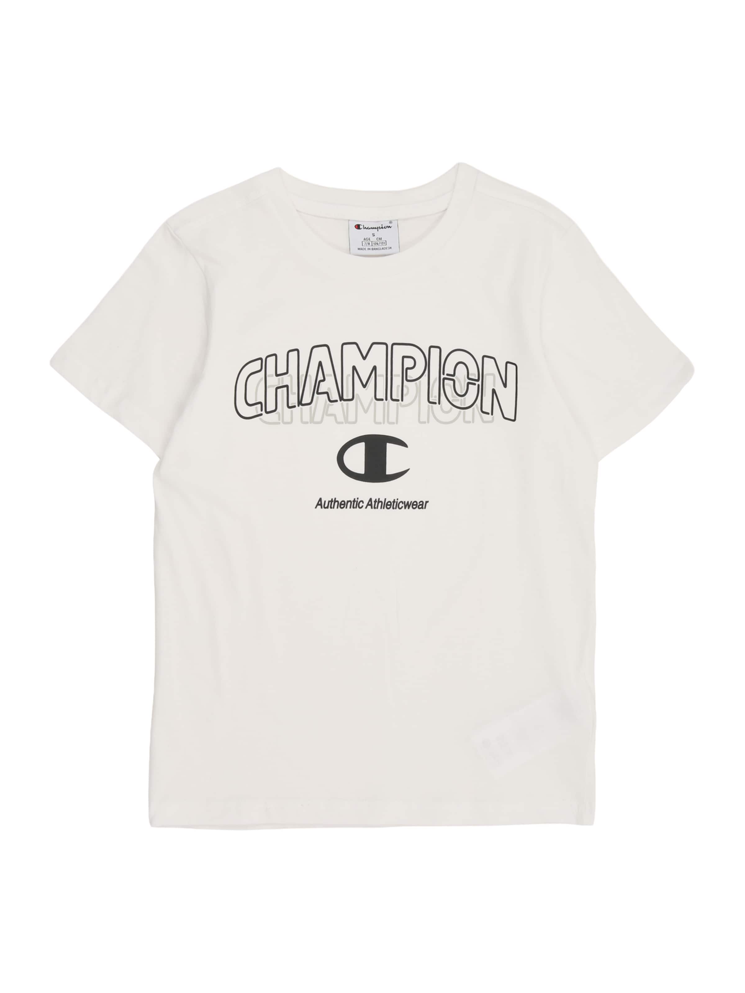Champion Authentic Athletic Apparel Shirt in Black / White, Item view