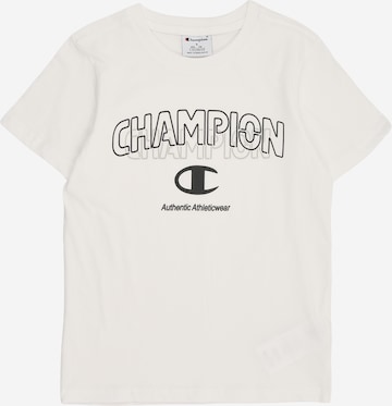 Champion Authentic Athletic Apparel Shirt in White: front