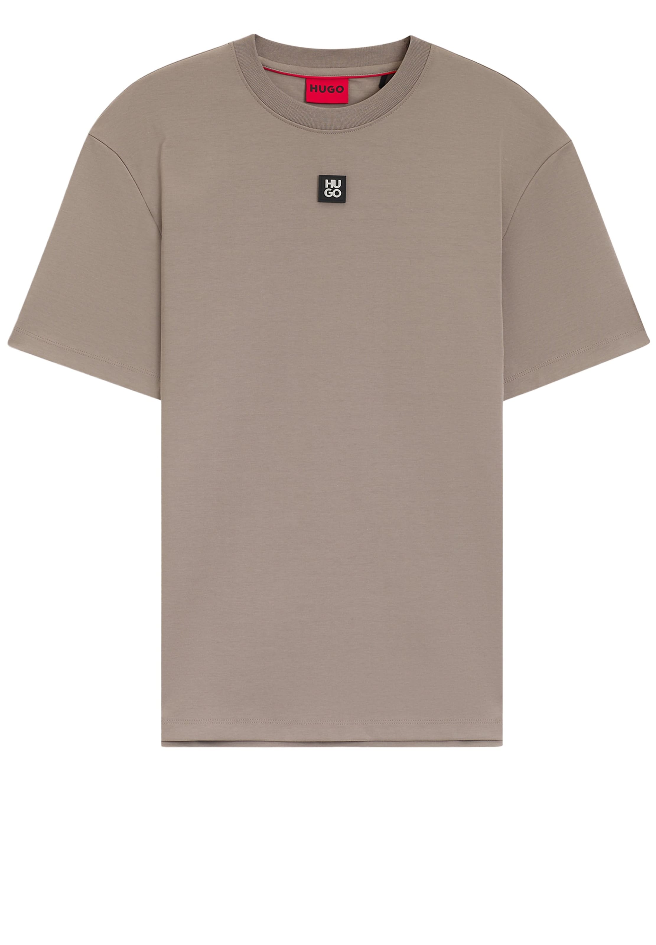 HUGO Shirt 'Dalile' in Beige: front