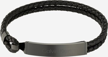 Calvin Klein - Pulseira em preto: frente