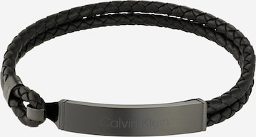 Calvin Klein Bransoletka w kolorze czarny: przód