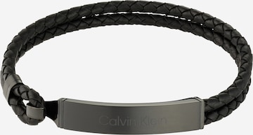 Calvin Klein - Pulsera en negro: frente