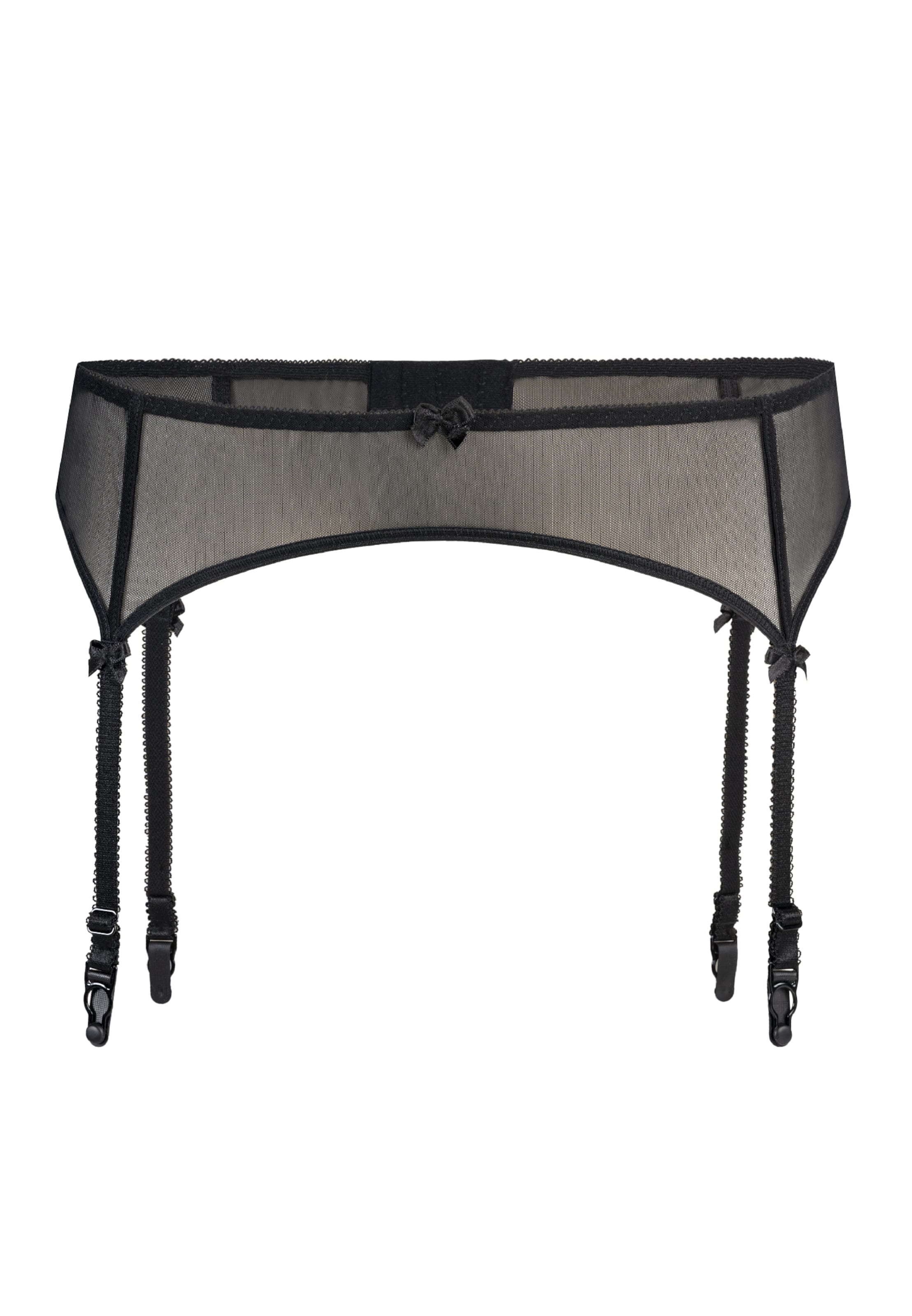 TEYLI Harisnyatartó 'Eleonora' - fekete: elől