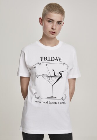 Merchcode Shirt in White: front