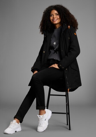 KangaROOS Winter Parka in Black