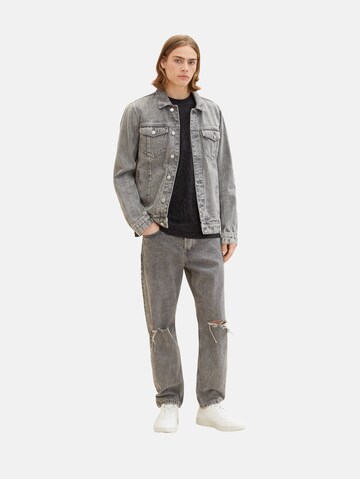 melns TOM TAILOR DENIM T-Krekls