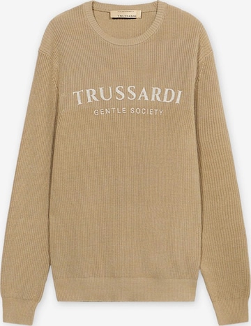 Trussardi - Jersey en beige: frente