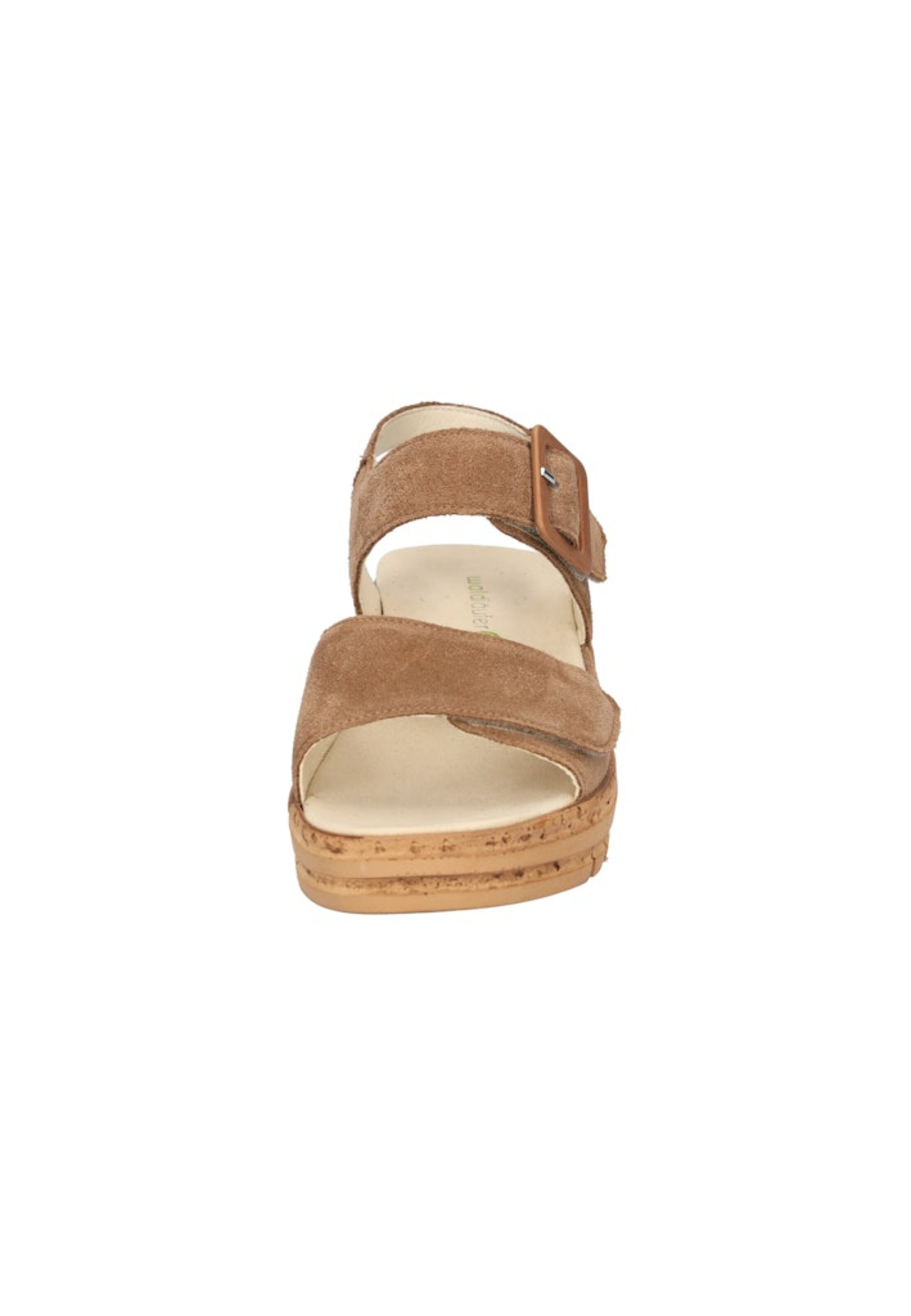 WALDLÄUFER Sandalen met riem in Bruin