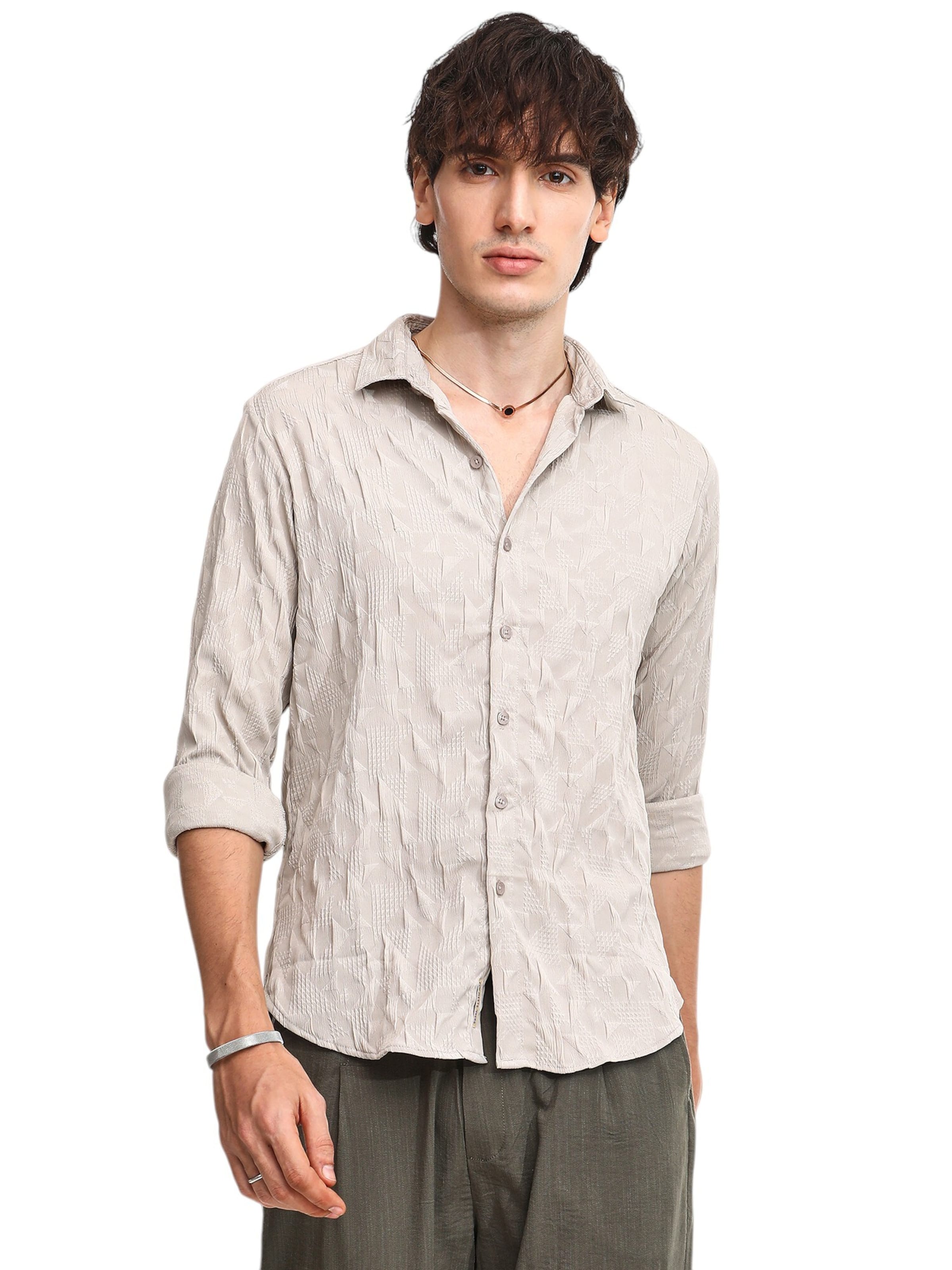 Campus Sutra Regular fit Ing ' Toni ' - bézs: elől