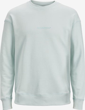 Sweat-shirt 'Faded' JACK & JONES en bleu : devant