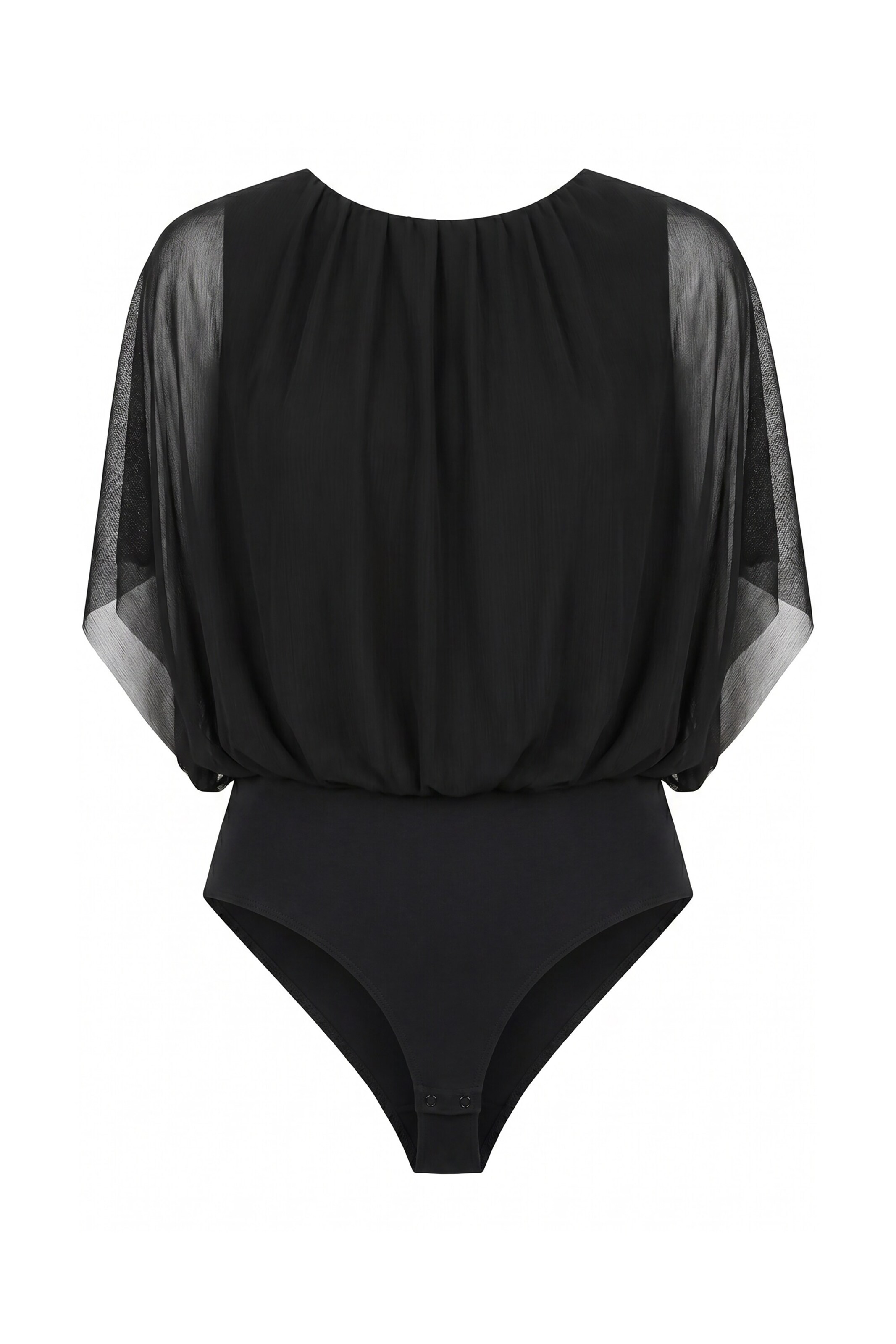 Ulla Popken Shirt bodysuit in M-L in Black, Item view