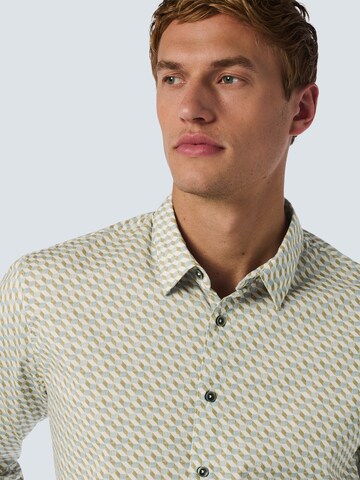 No Excess Regular Fit Hemd in Beige
