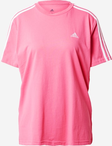 ADIDAS SPORTSWEAR Λειτουργικό μπλουζάκι 'Essentials' σε ροζ: μπροστά