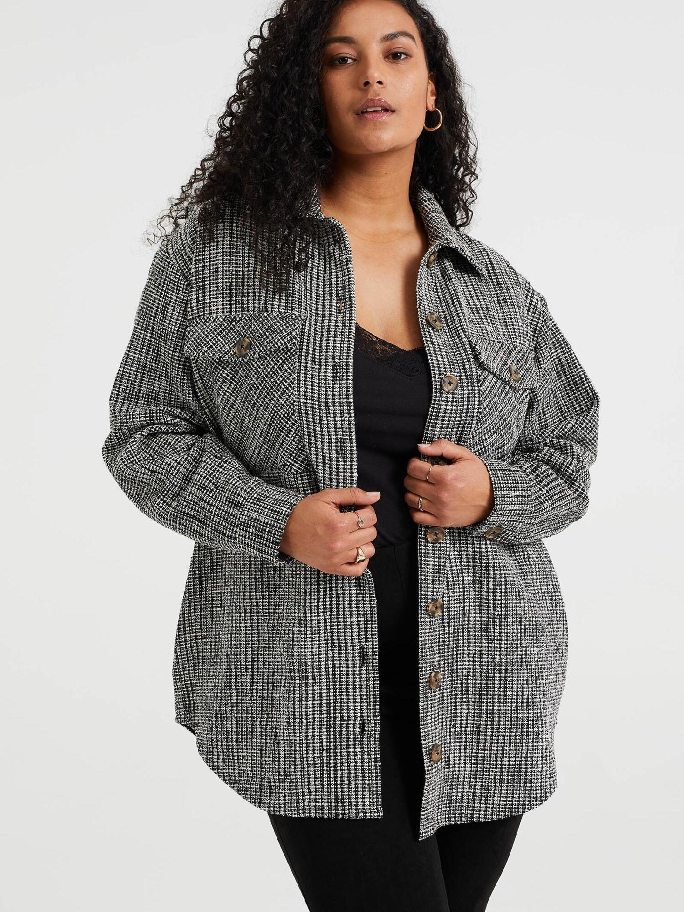 Frauen Jacken WE Fashion Jacke in Schwarz - VM01569 Frauen Jacken WE Fashion Jacke in Schwarz - VM01569