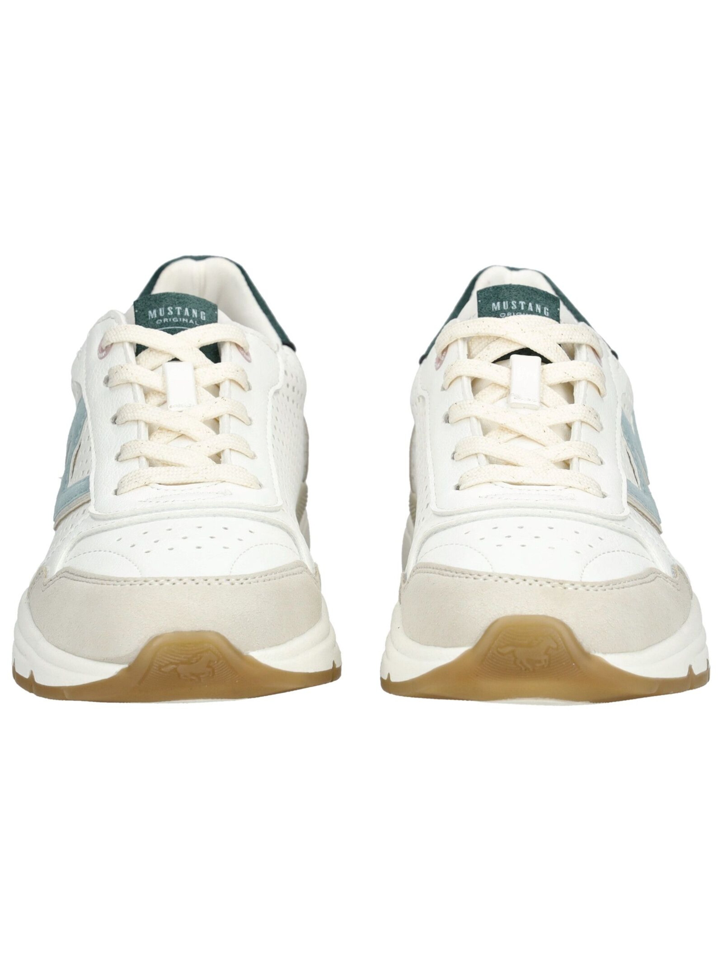 Baskets basses MUSTANG en blanc