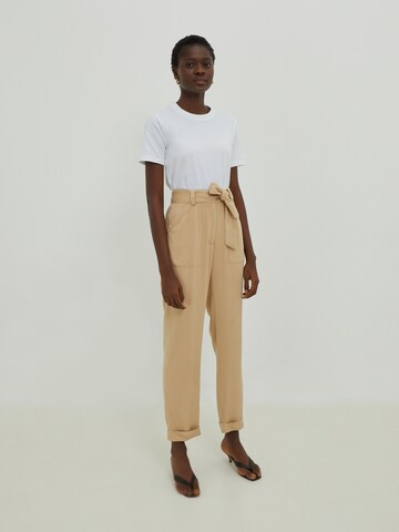 EDITED Regular Broek 'Ivy' in Beige