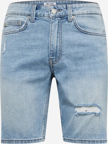 Only & Sons Slim fit Jeans 'LOOM' in Blue: front