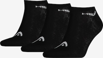 HEAD Athletic Socks in Black: front