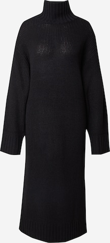 Monki Knit dress in Black: front