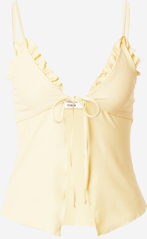 millane Bralette Tankini top 'Shirin' in Yellow: front