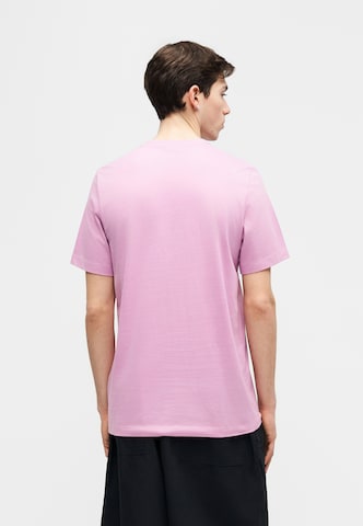 T-Shirt 'Swoosh' Nike Sportswear en rose