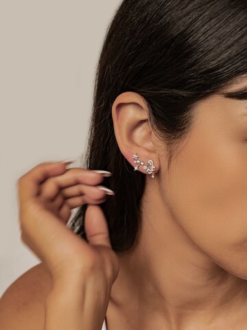 Hey Happiness Ohrringe 'Cosmic Shine' in Silber
