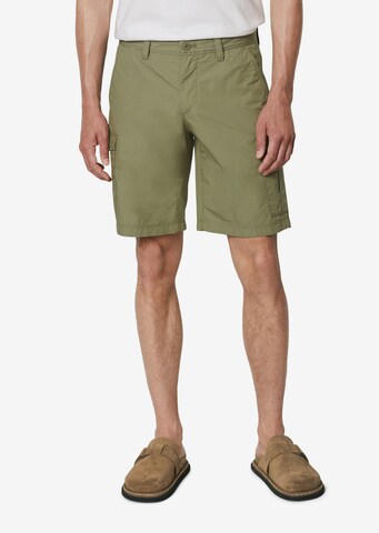 Regular Pantalon cargo 'Reso' Marc O'Polo en vert : devant