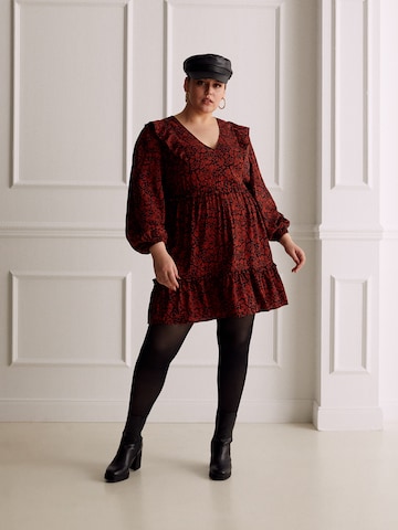 Robe 'Maja' Guido Maria Kretschmer Curvy en rouge