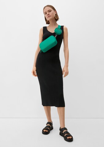 s.Oliver Knitted dress in Black