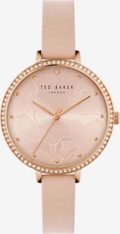 Ted Baker Analoog horloge 'Daisen' in Roze: voorkant