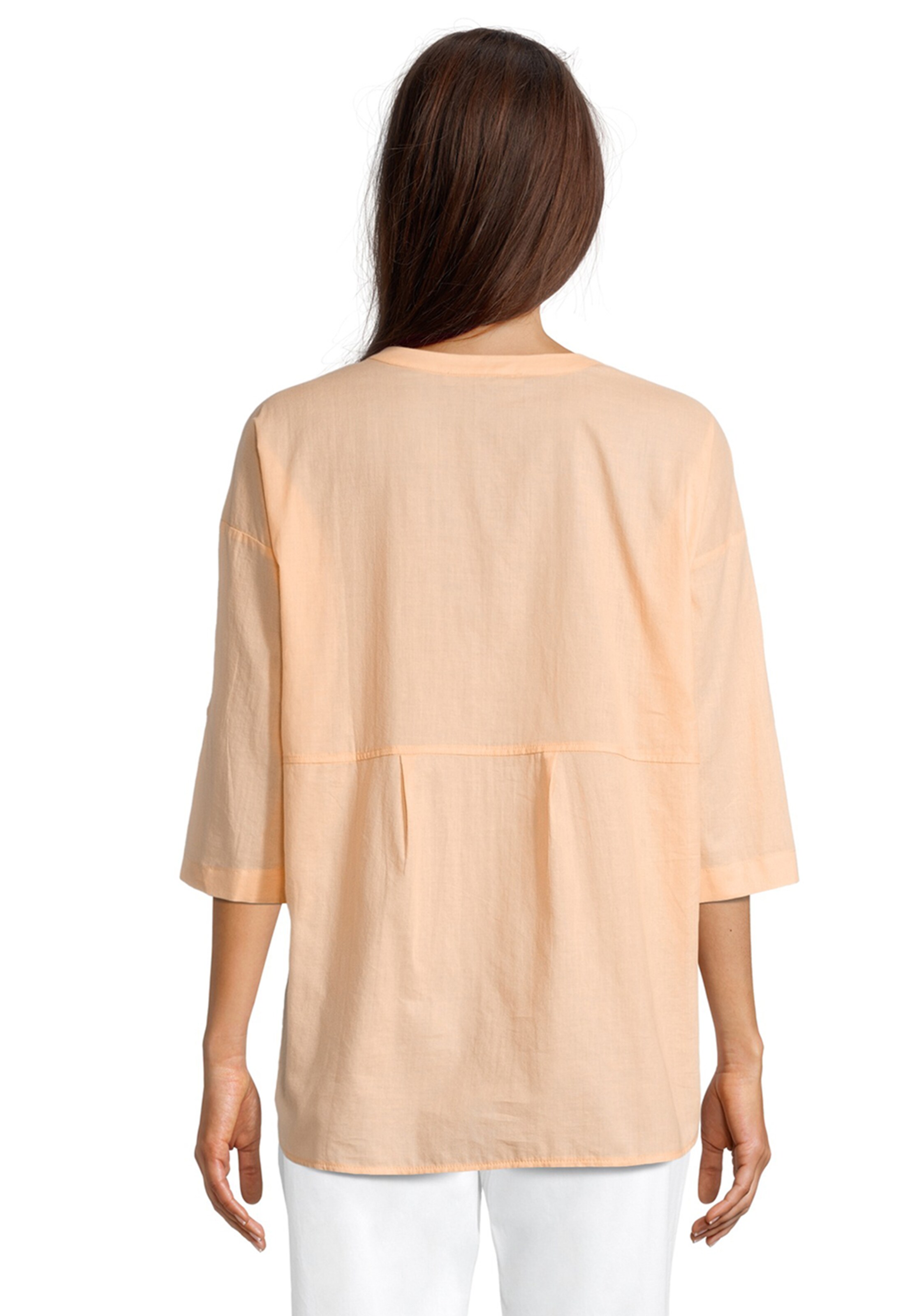 Frauen Große Größen Betty & Co Bluse in Apricot - RE73676 Frauen Große Größen Betty & Co Bluse in Apricot - RE73676