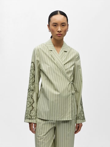 OBJECT Μπλούζα 'OBJMAGDA' σε πράσινο: μπροστά