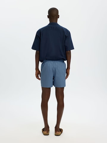SELECTED Zwemshorts in Blauw