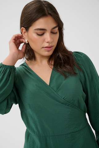 Robe 'KCRuby' KAFFE CURVE en vert