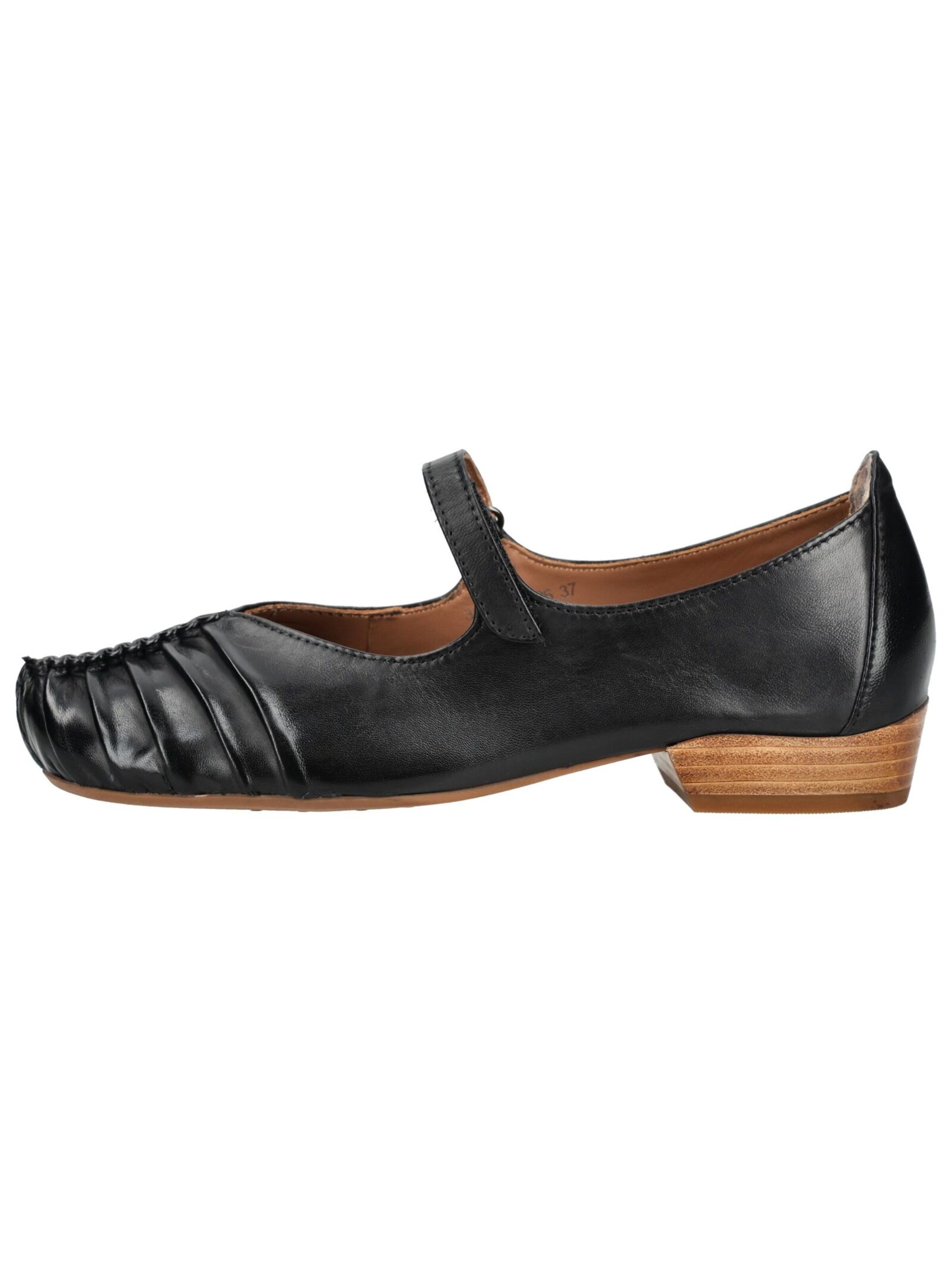 Everybody Riemchenballerina in Schwarz