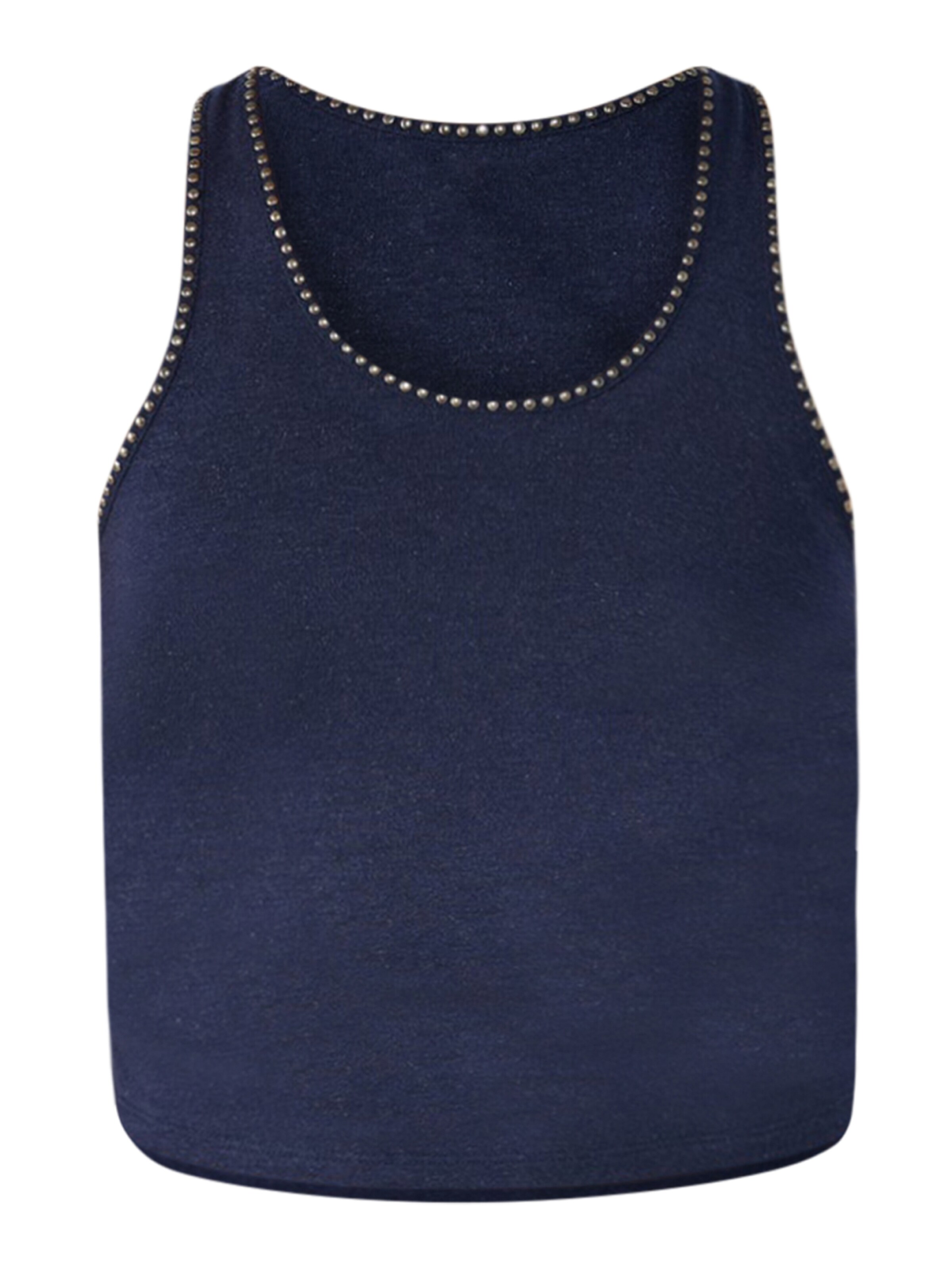 No Matter What Top in Blauw: voorkant