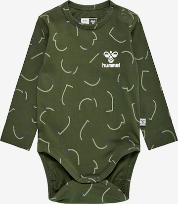 Hummel Romper/Bodysuit 'Obi' in Green: front