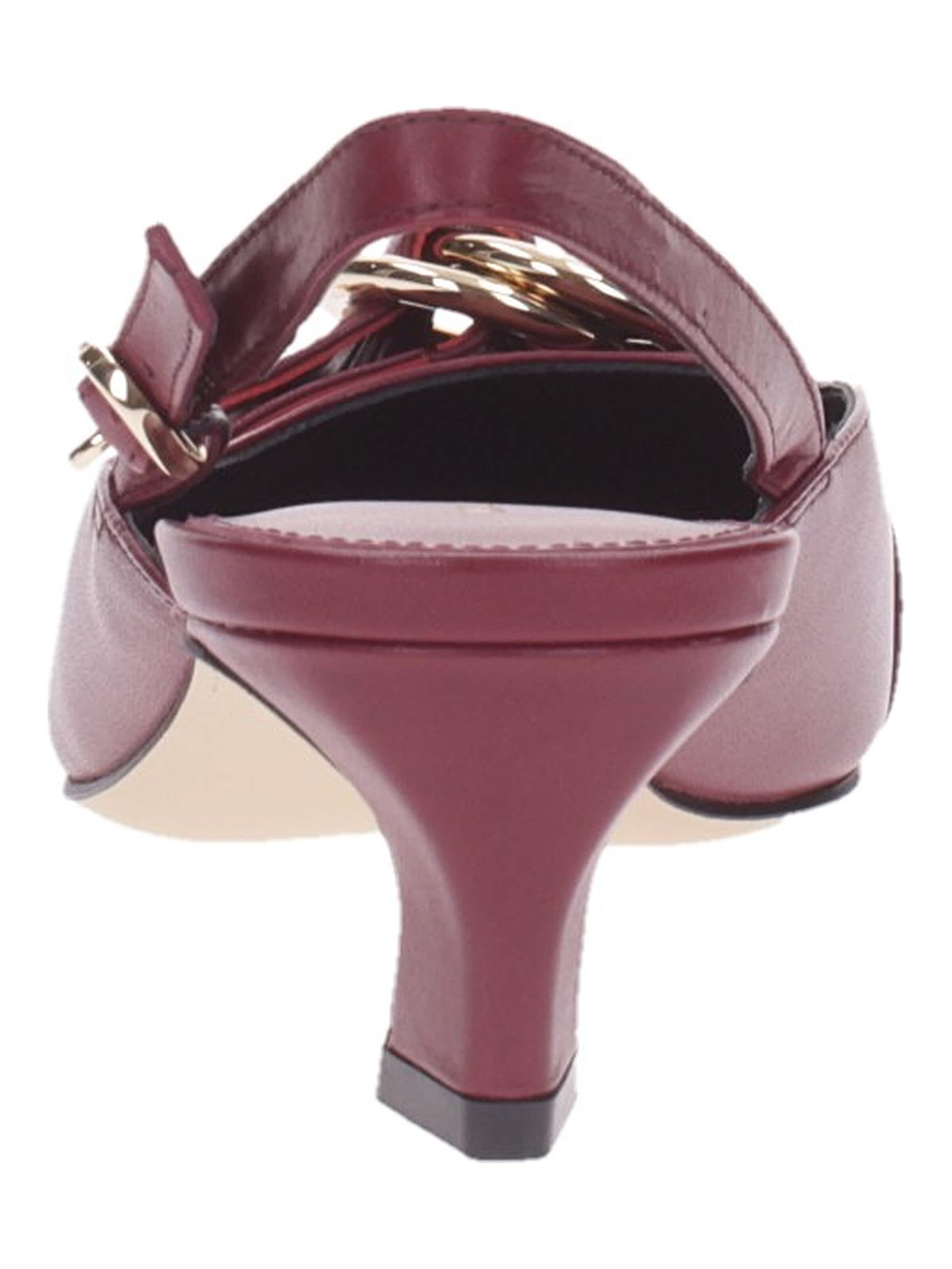 Décolleté sling 'Michael Kors Decollete Jaden Kitten Sling' di Michael Kors in rosso
