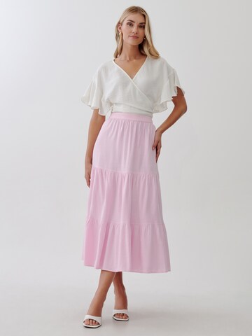 Tussah Skirt 'DALTON' in Pink: front