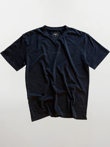 A Question Of (AQO) Shirt 'Ozzy Tee Acid' in Zwart: voorkant