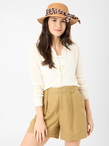 CODELLO Sonnenhut mit Leoband in Beige