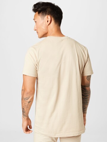 Mister Tee Skjorte 'Pray' i beige