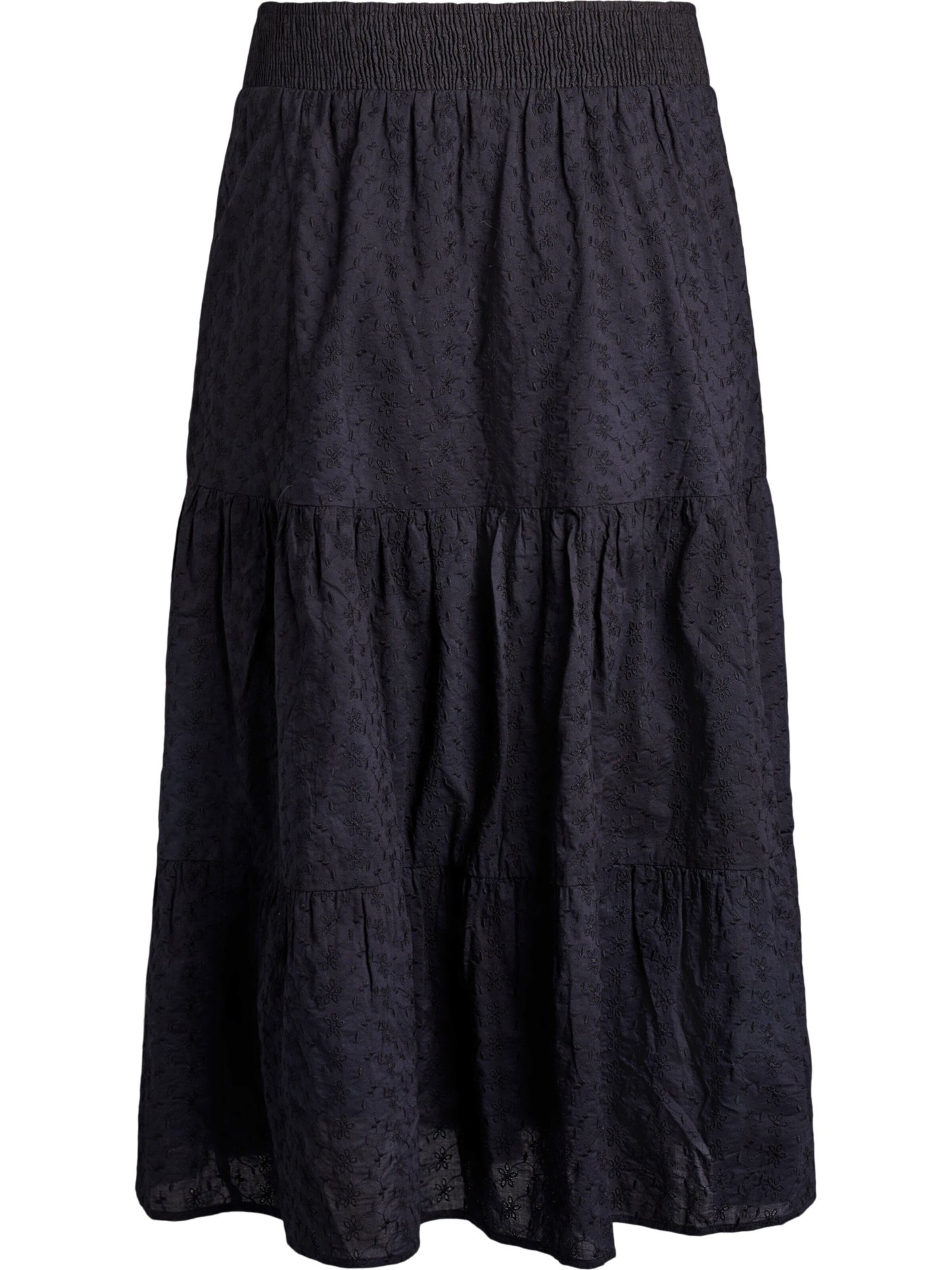 Zizzi Sukňa 'Merna' - Čierna