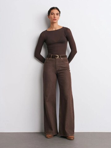 Camicia da donna di Dilvin in marrone