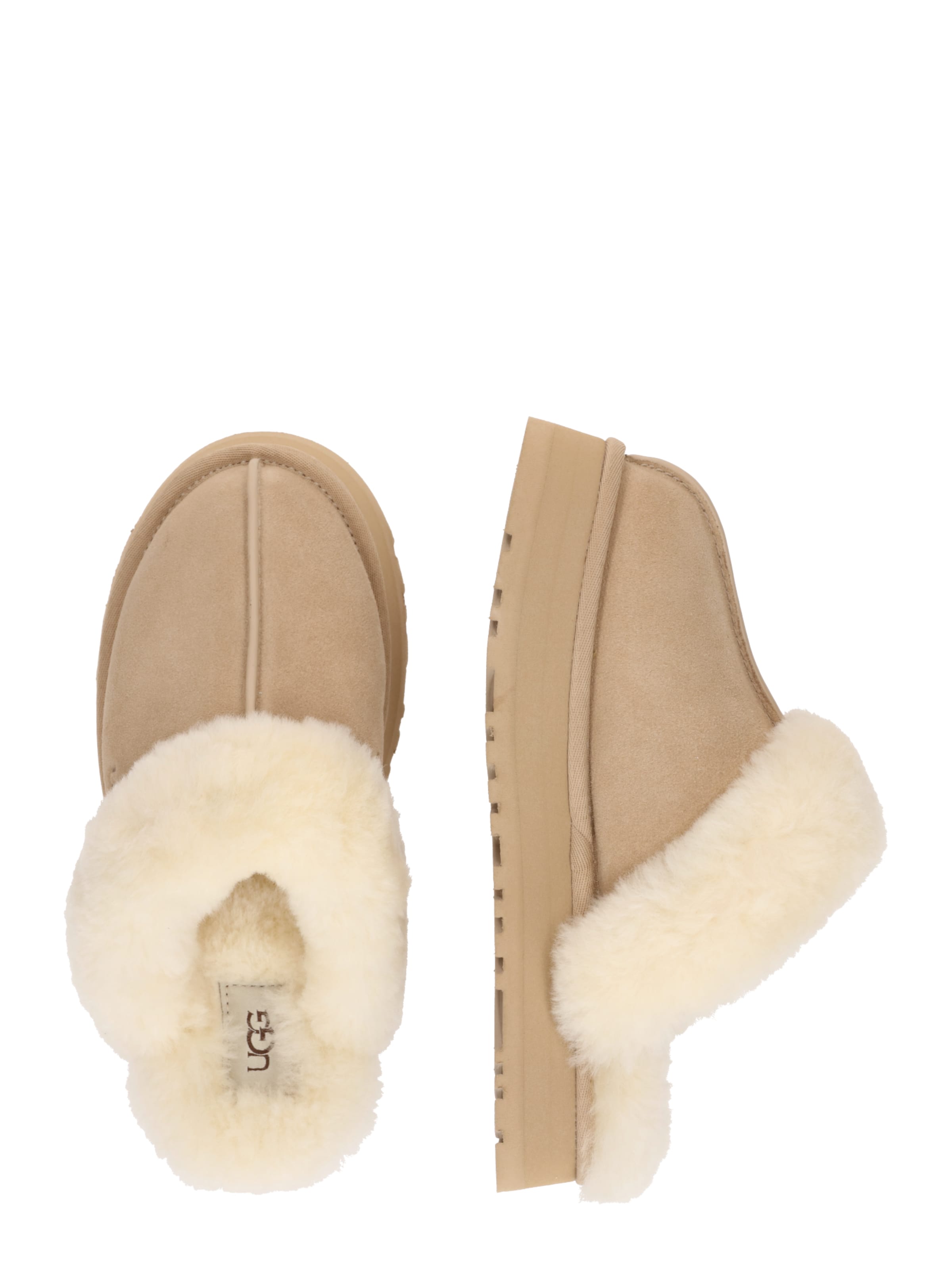 UGG Pantofle 'DISQUETTE' – béžová