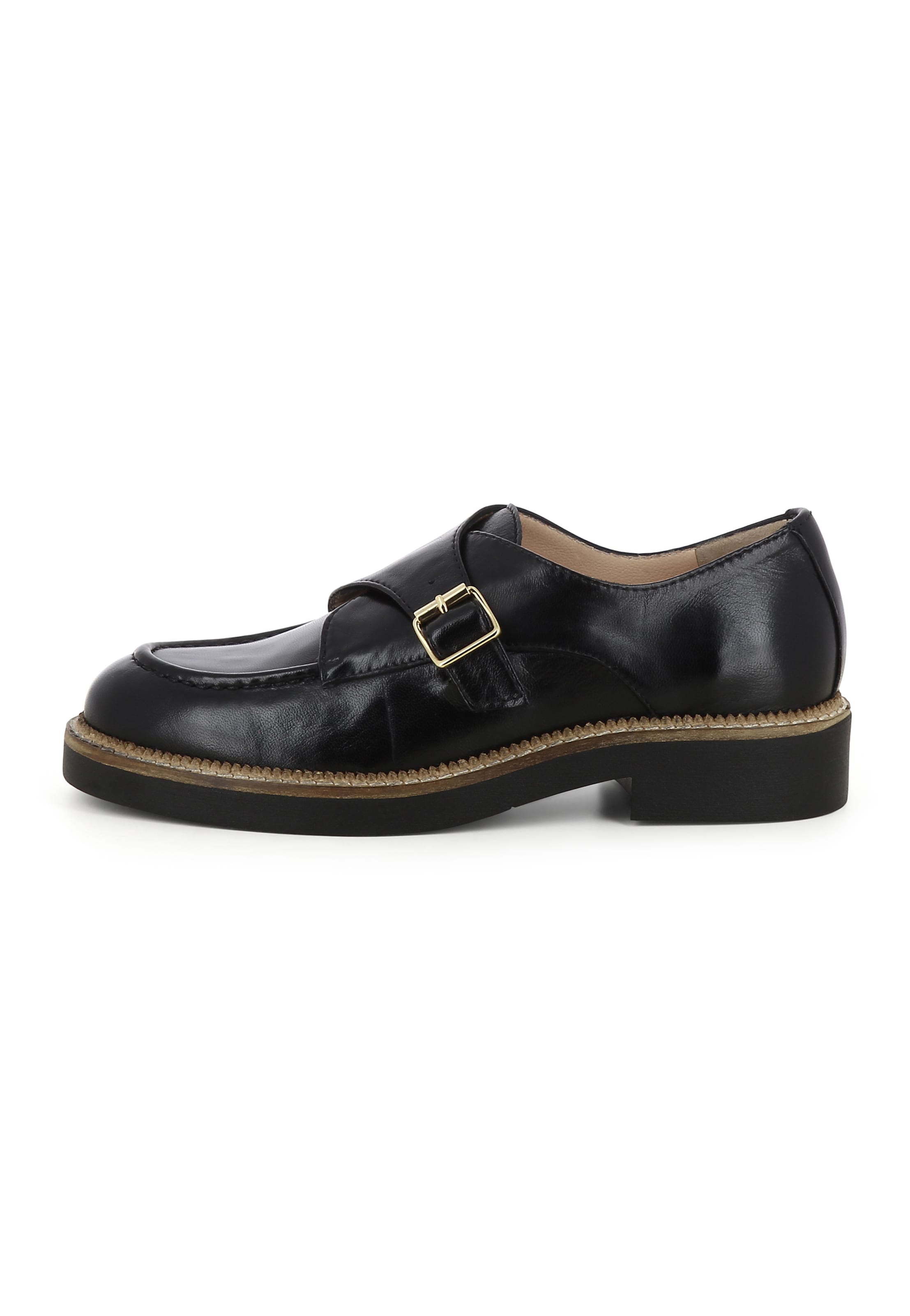 EVITA Slip-ons 'MARA' in Black: front